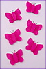 Picture of Felt Butterflies - Cerise