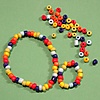 Picture of Rainbow Bead Bracelet and Ring Kit