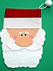 Picture of Santa Drawstring Bag