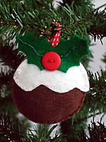 Picture of Felt Christmas Pudding