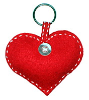 Picture of Heart Keyring