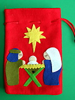 Picture of Felt Nativity Bags