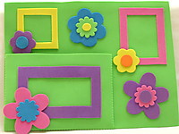 Picture of Flowery Photo Frame Kit