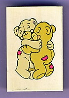 Picture of Hugging Teddy Bears Stamp