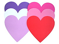 Picture of Large Foam Hearts