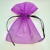 Picture of Purple Organza Bag